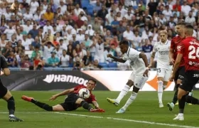 Rodrygo marcó el 3-1 para el Real Madrid. 