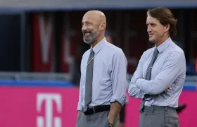 Vialli y Mancini trabajaron juntos en la selección italiana.