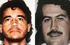 Carlos Lehder y Pablo Escobar, cofundadores del Cartel de Medellín.