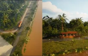 Primeras imágenes del Tren turístico de Barranquilla.