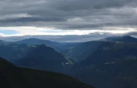 La "Montaña de Luz" en Ecuador.
