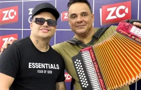 Aniel Velásquez y Emerson Plata, la dupla del vallenato romántico.
