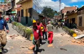 Explosión en una casa en Rionegro.
