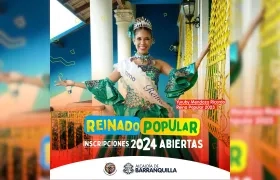 Yuruby Mendoza, Reina Popular 2023.