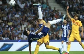Mehdi Taremi marcó gol con esta chilena, pero fue invalidado por fuera de juego.