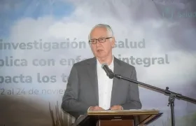 El Ministro de Salud, Guillermo Alfonso Jaramillo.