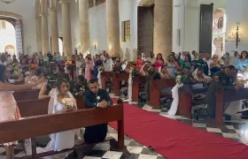 Matrimonio colectivo de Policías en Cartagena