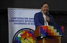 Luis Arce, presidente de Bolivia
