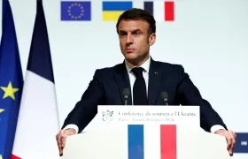  Emmanuel Macron, Presidente de Francia. 