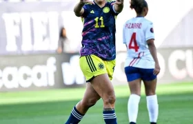 Catalina Usme marcó el primer gol de la Selección Colombia. 