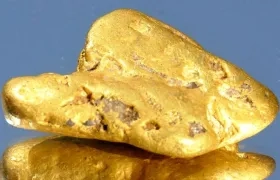 La pepita de oro fue encontrada en mayo de 2023.