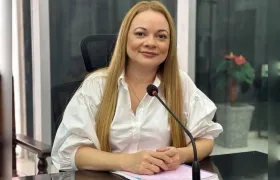 La diputada del Atlántico Alejandra Moreno