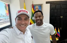 Dumek Turbay, alcalde de Cartagena, adelanta la negociación con Dorlan Pabón. 