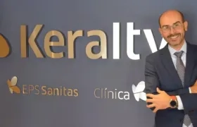 El representante legal del grupo Keralty, Juan Pablo Currea Tavera.