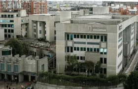 Sede de la Fiscalía, en Bogotá. 