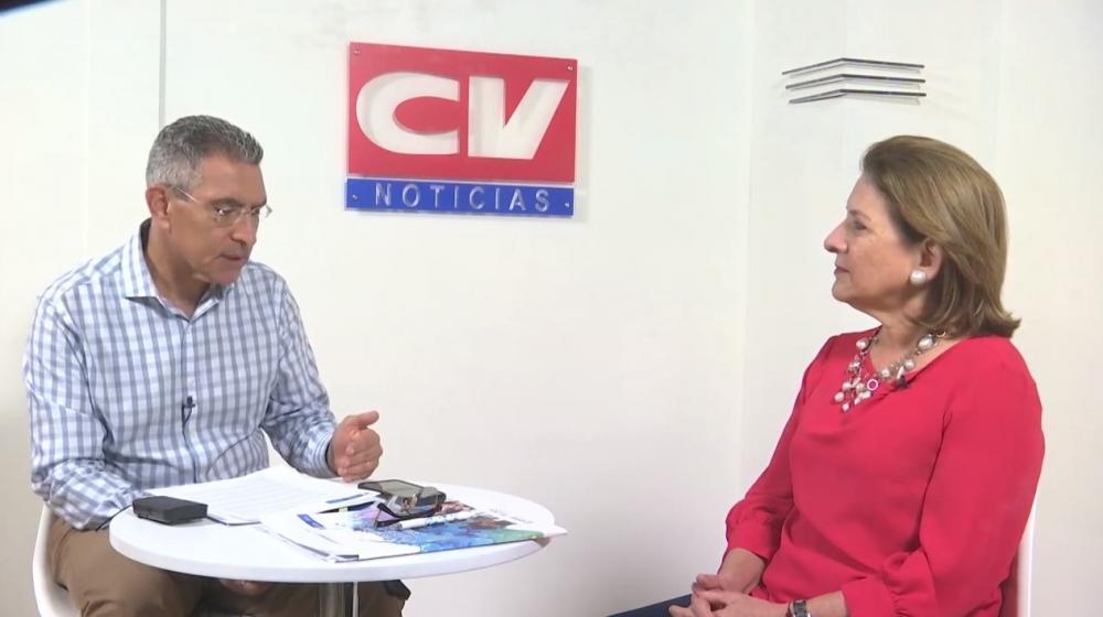 Ministra de justicia en entrevista con Jorge Cura
