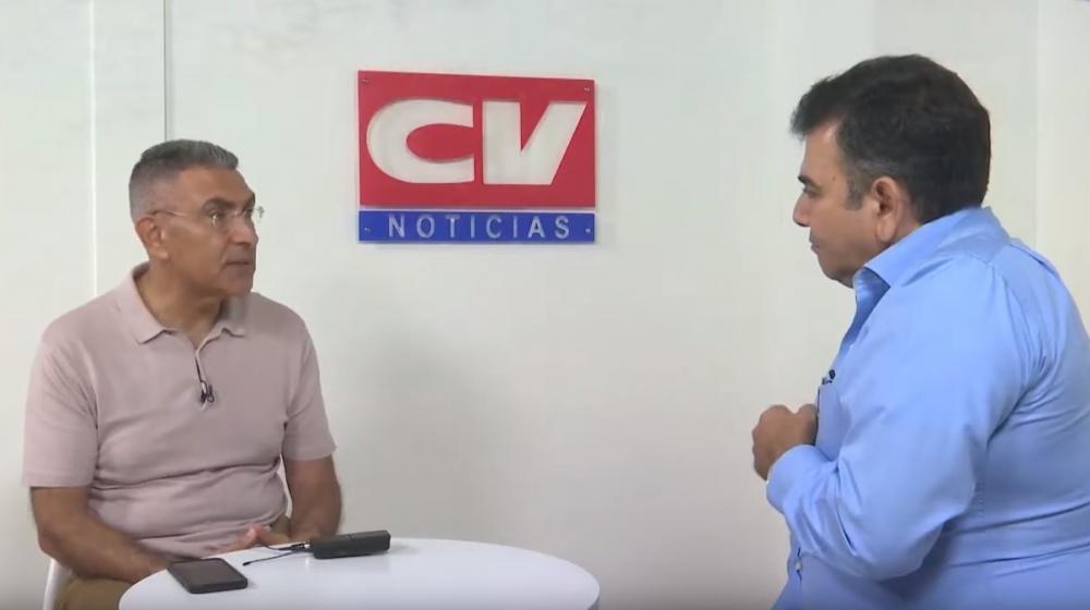 Jorge Cura en entrevista con Orlando Jiménez, Directivo de Undeco