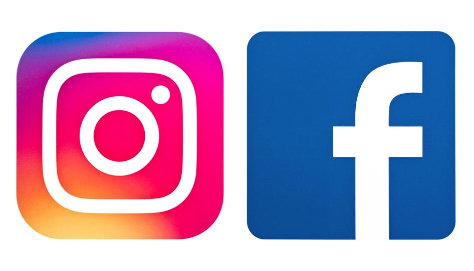 Instagram y Facebook.