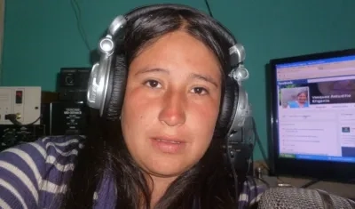 Efigenia Vásquez Astudillo, comunicadora indígena muerta durante un desalojo.