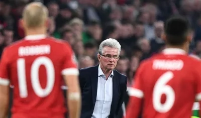  Jupp Heynckes, técnico del Bayern. 