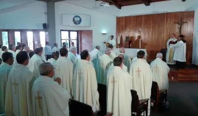 Eucaristía de cierre de la CIV Asamblea Plenaria-Extraordinaria del Episcopado Colombiano.