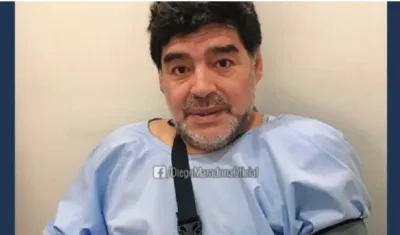 Diego Armando Maradona, exjugador.
