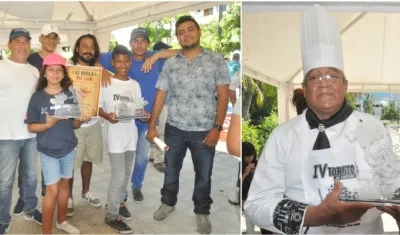 Roberto Pardo, chef del Restaurante Rincón Caribe Rodadero, fue el ganador del concurso con una receta usando el pez león.