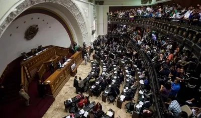 Parlamento venezolano. 