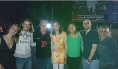  Betty Grossi, Andrea González y Dany Abreu, en la foto, fueron liberados por el gobierno de Nicolás Maduro.