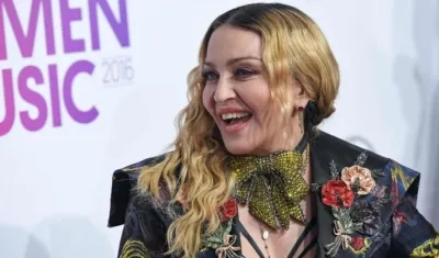 La cantante y directora de cine Madonna.