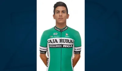 Nelson Soto con el maillot del Team Caja Rural - Seguros RGA.