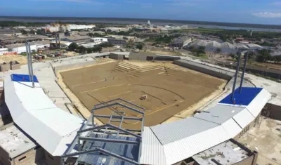 El nuevo estadio Édgar Rentería será uno de los símbolos de los Juegos.