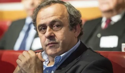 Michel Platini, expresidente de la UEFA. 