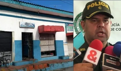 Coronel Yecid Peña habla sobre el hecho ocurrido en el barrio Chinquinquirá.