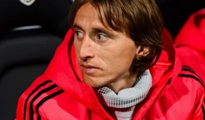 Luka Modric, jugador del Real Madrid. 