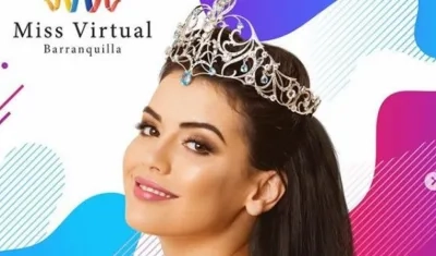 Imagen del concurso Miss Virtual Barranquilla.