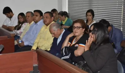 Los capturados en el banquillo de los acusados por el caso Uniautónoma.