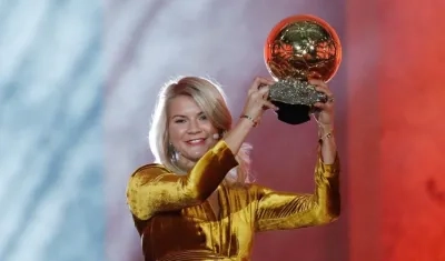 Ada Hegerberg, priemra ganadora del Balón de Oro. 