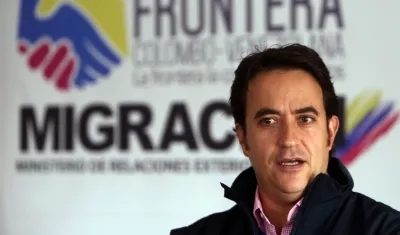 El director de Migración Colombia, Christian Krüger