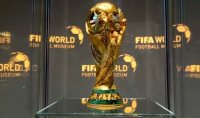 Trofeo de la Copa Mundial de Fútbol. 