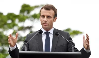 El presidente francés Emmanuel Macron.