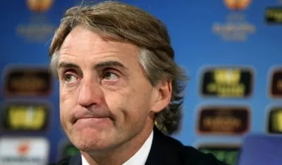 Roberto Mancini, entrenador italiano. 