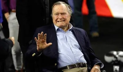 El expresidente de EE.UU., George H.W. Bush (1989-1993).