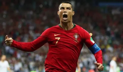Cristiano Ronaldo fue la gran figura del partido al anotar tres goles. 