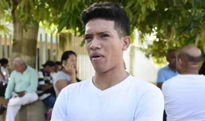 Bayron Barrios Navarro, hijo de la víctima