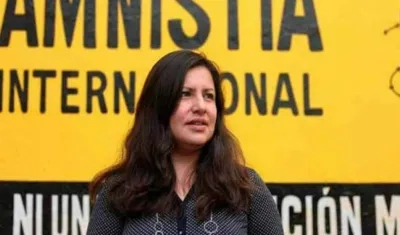 La directora para las Américas de Amnistía Internacional, Erika Guevara Rosas.