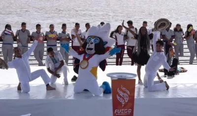 Baqui, mascota Juegos Centroamericanos.
