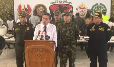 El Fiscal General, Néstor Humberto Martínez.