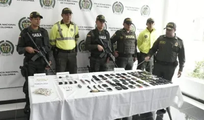 "106 celulares, dosis de marihuana y cocaína y 15 armas blancas", balance en la cárcel Modelo.