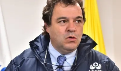 El defensor del Pueblo de Colombia, Carlos Negret.